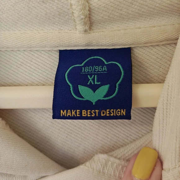 Cult Gaia Men's Cream Hoodie - Picture 5 of 15